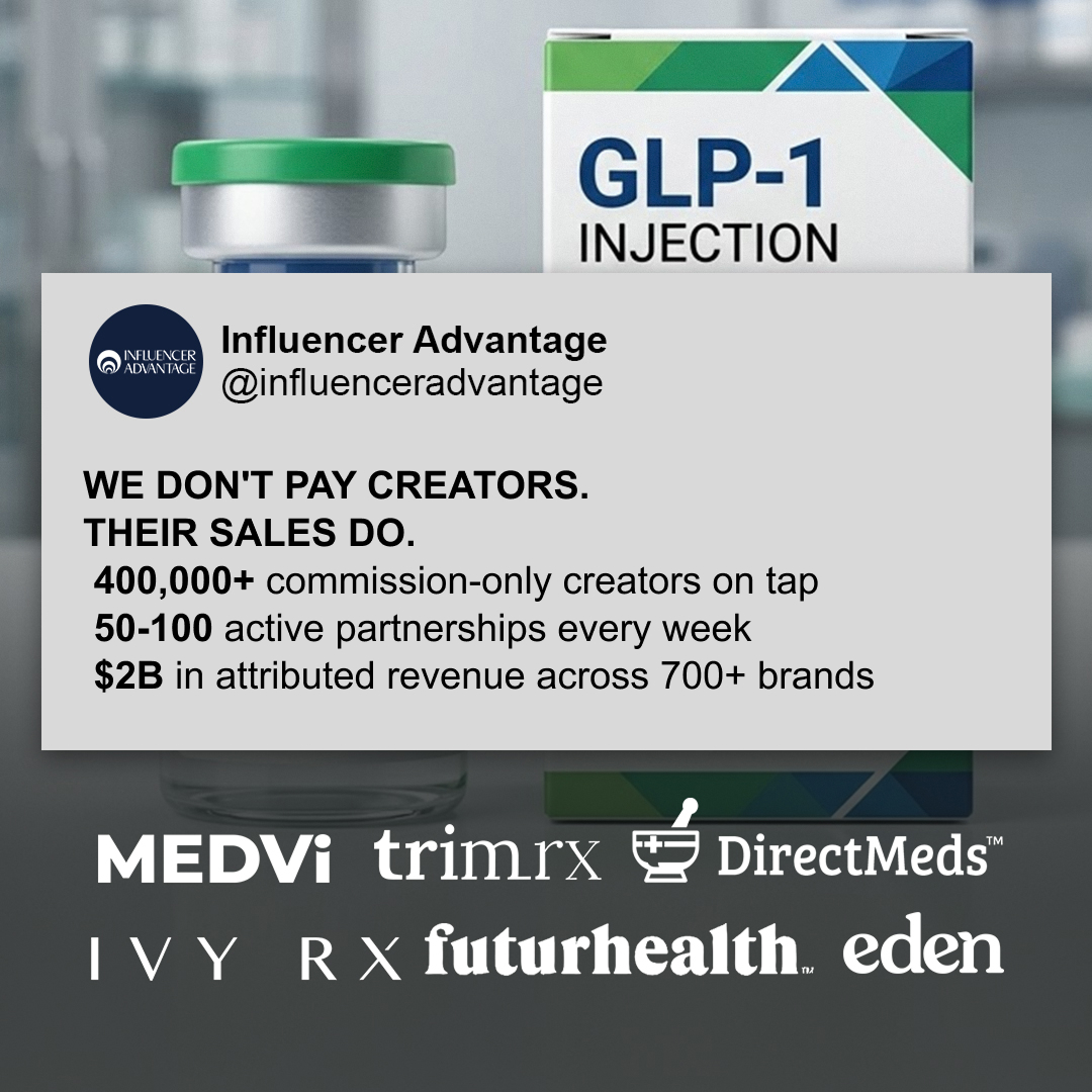 Influencer Advantage Facebook ad