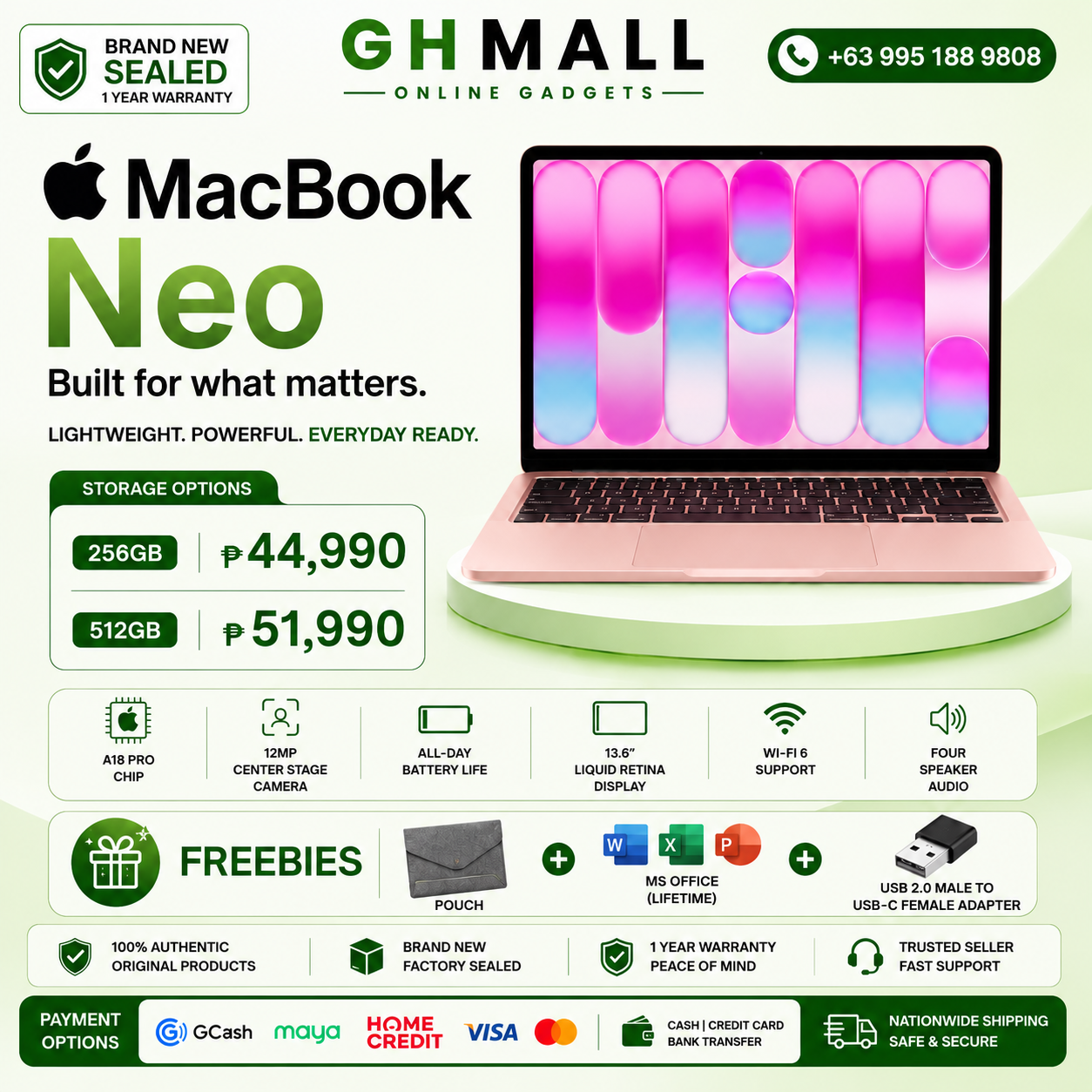 GHMall Online Gadgets Facebook ad
