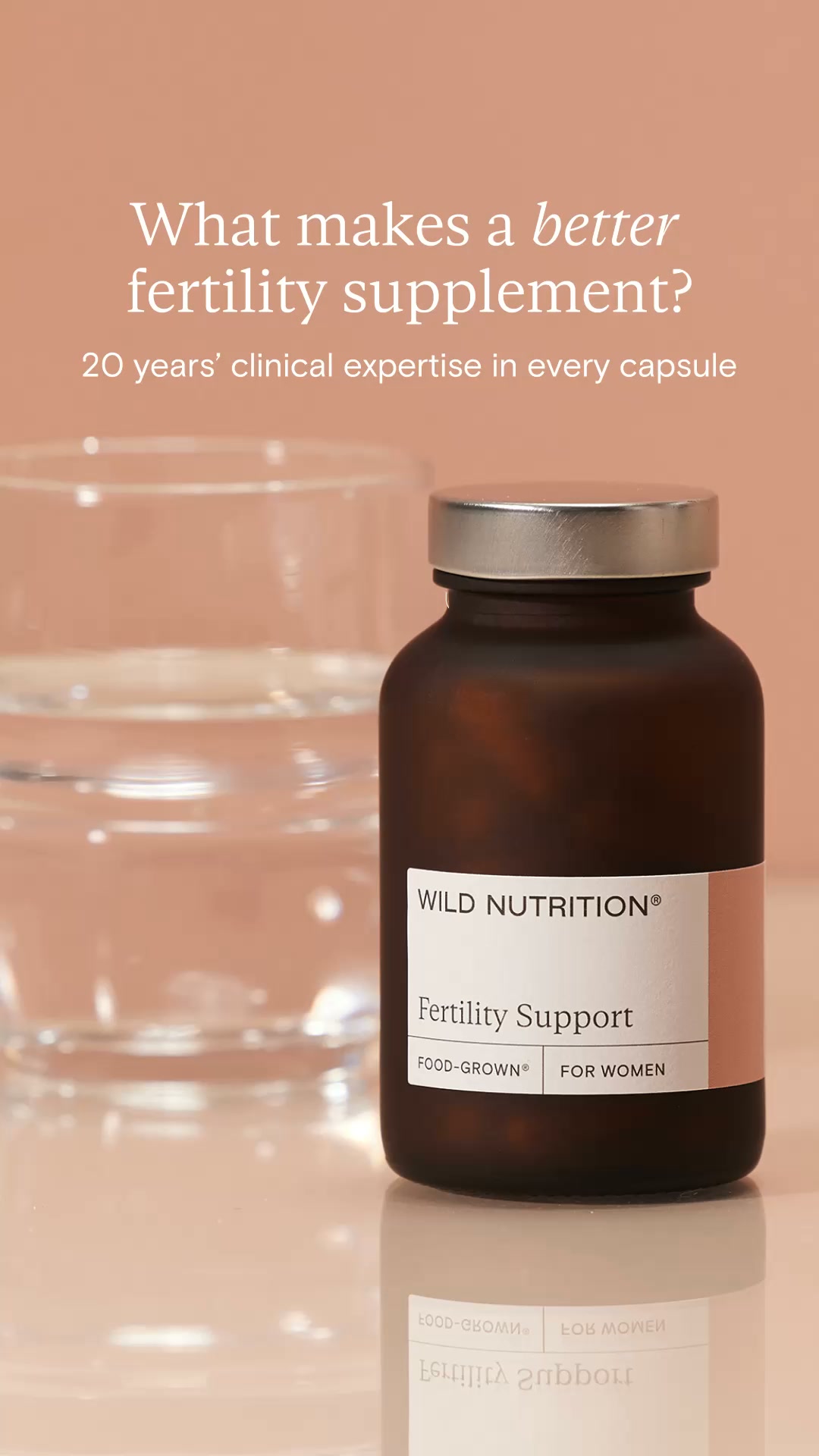Wild Nutrition Facebook ad: Our best-selling Fertility formula