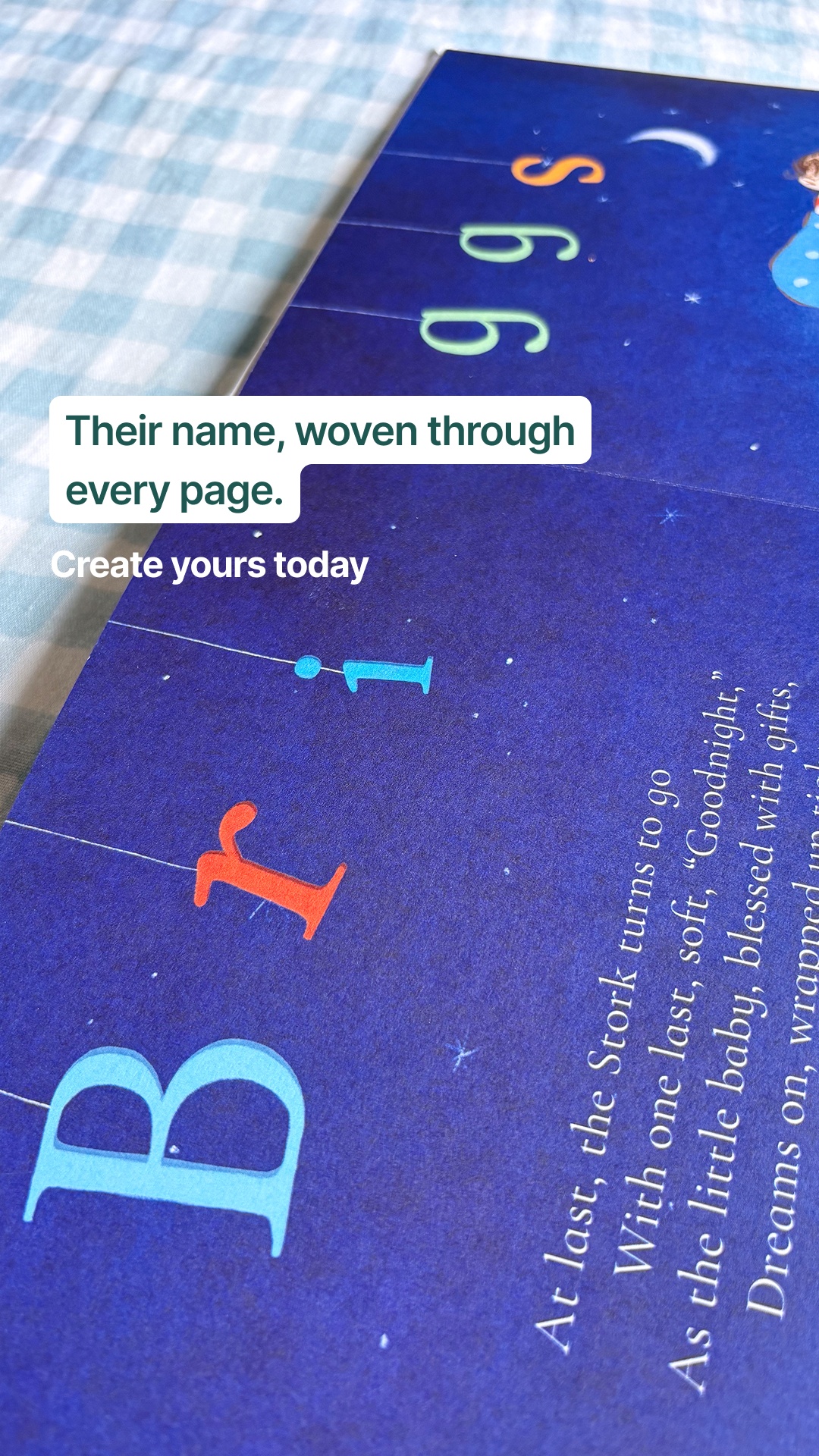 Wonderbly Facebook ad