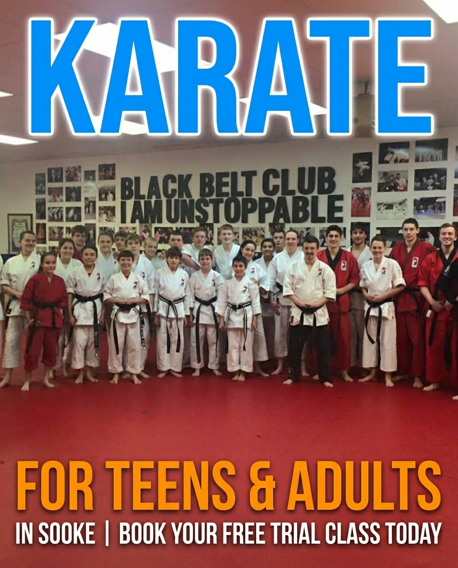 Canadas Best Karate Sooke Facebook ad