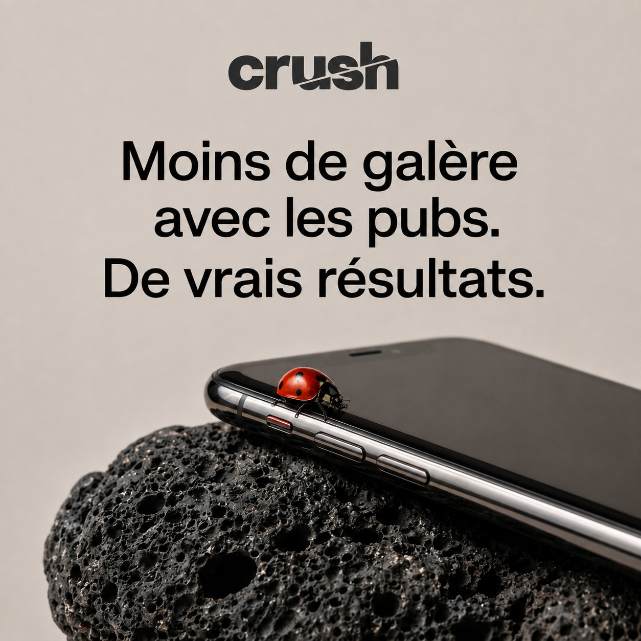 trycrush.ai Facebook ad