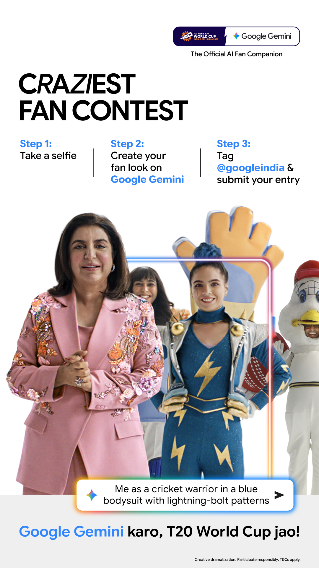 Google Facebook ad