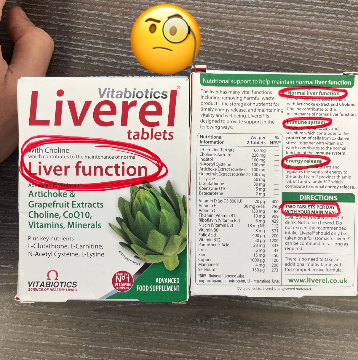 Vitabiotics Facebook ad