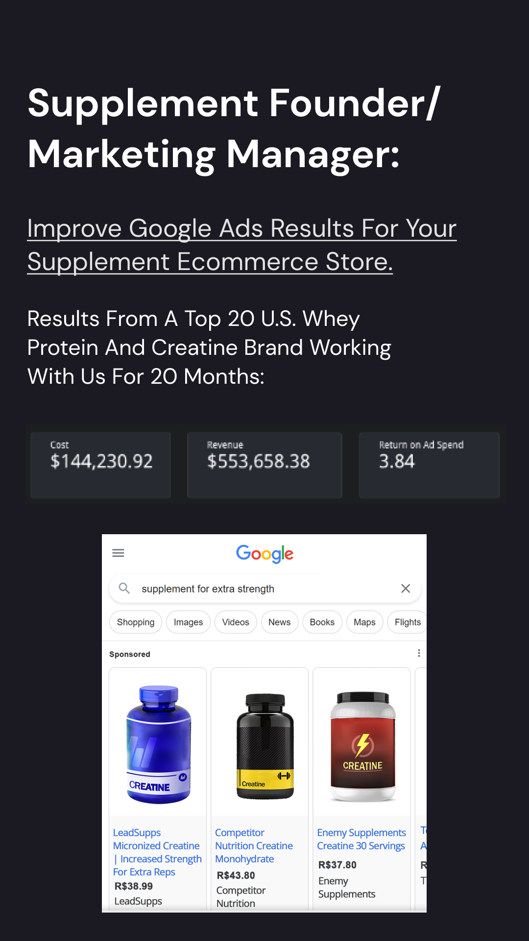 Leadways Facebook ad