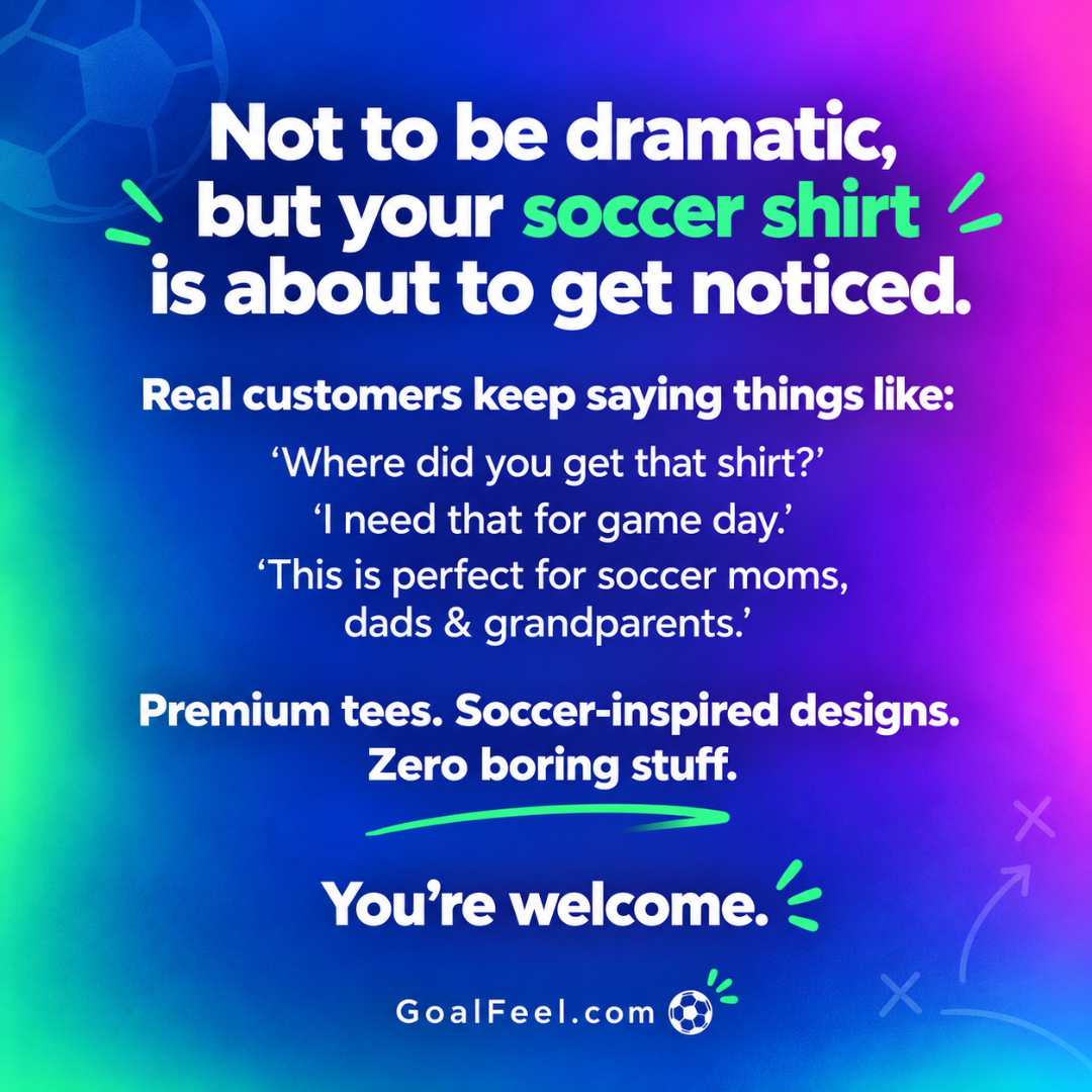Goal Feel Brand Facebook ad: Soccer Collection Sale!