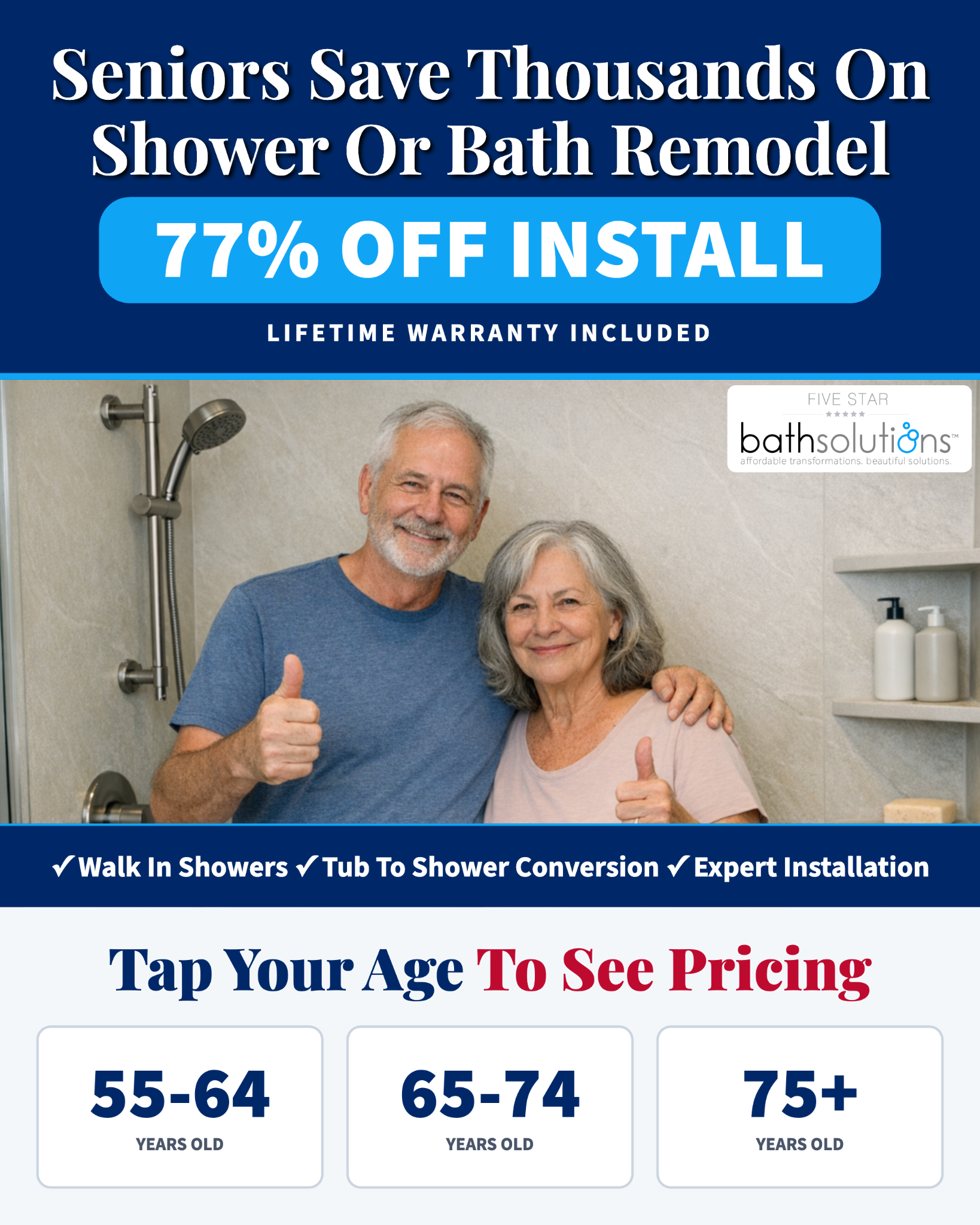 Five Star Bath Solutions Facebook ad