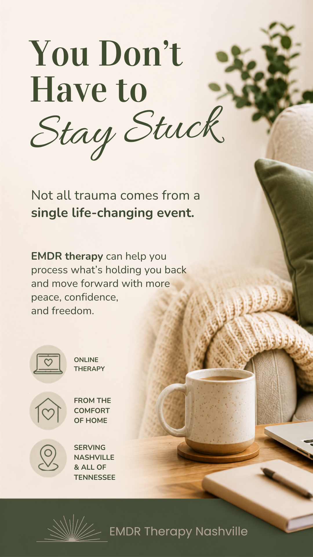 EMDR Therapy Nashville Facebook ad from Jul 7, 2026