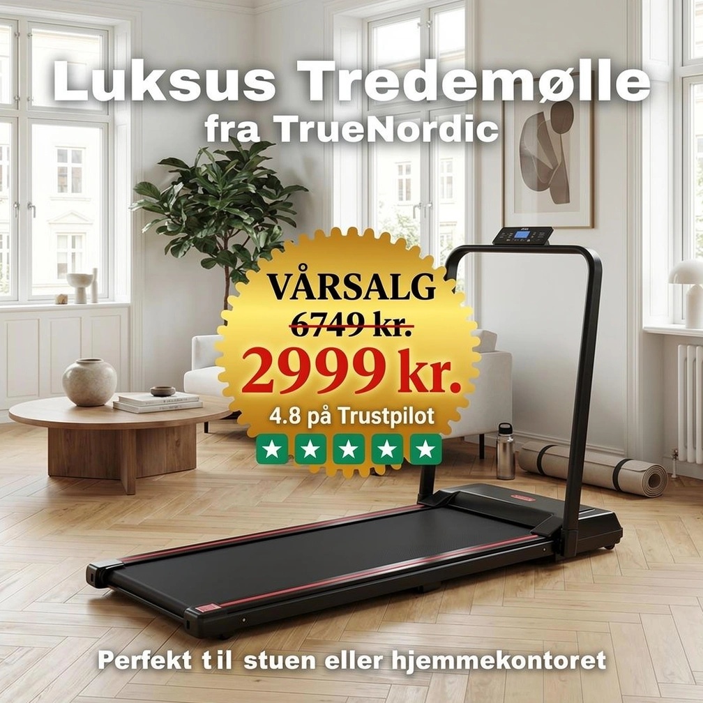 AVA Beauty Facebook ad: Priskutt på vår Luksus Tredemølle! Nå kun 2999 kr