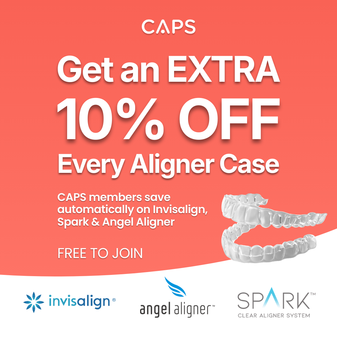 CAPS Dental Facebook ad from Mar 18, 2026