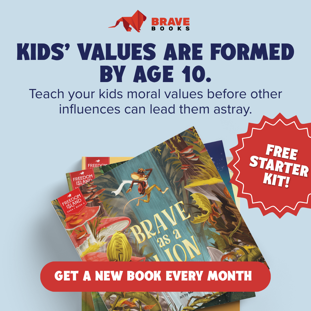 BRAVE Books Facebook ad