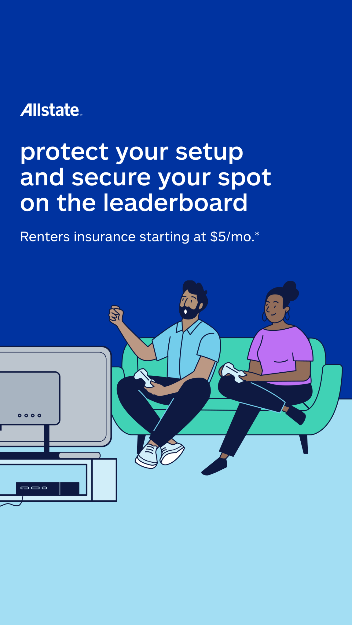 Allstate Facebook ad