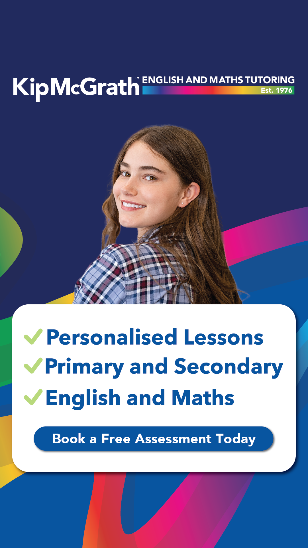Kip McGrath Education Centres Australia Facebook ad