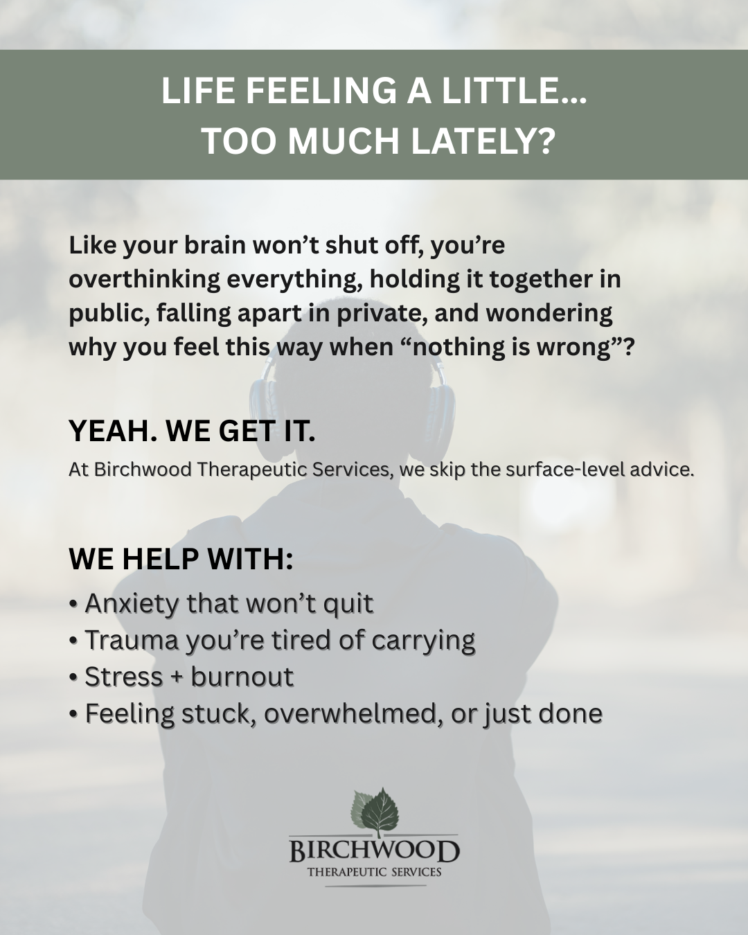 Birchwood Therapeutic Services Facebook ad