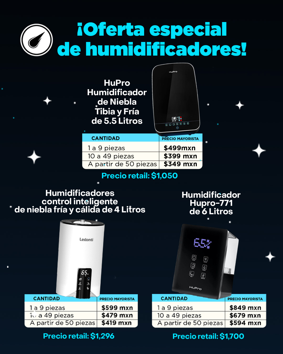TiendaKomet México Facebook ad: Envío a todo México