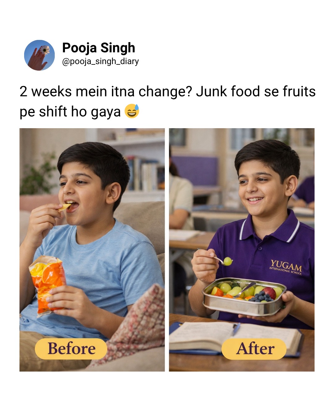 Yugam International School, Kalyanpur Kanpur Facebook ad