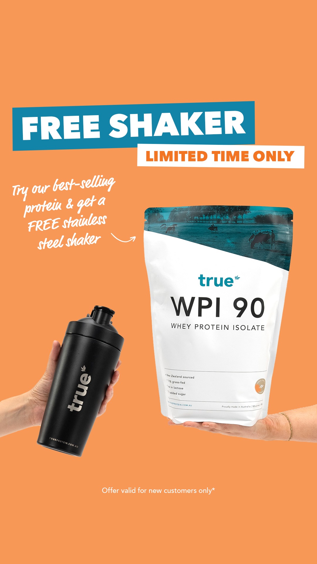 True Protein Facebook ad