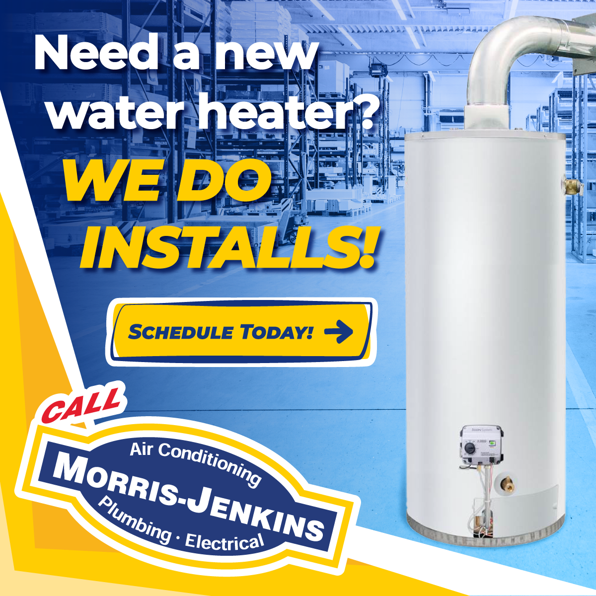 Morris-Jenkins Facebook ad: Morris-Jenkins Plumbing