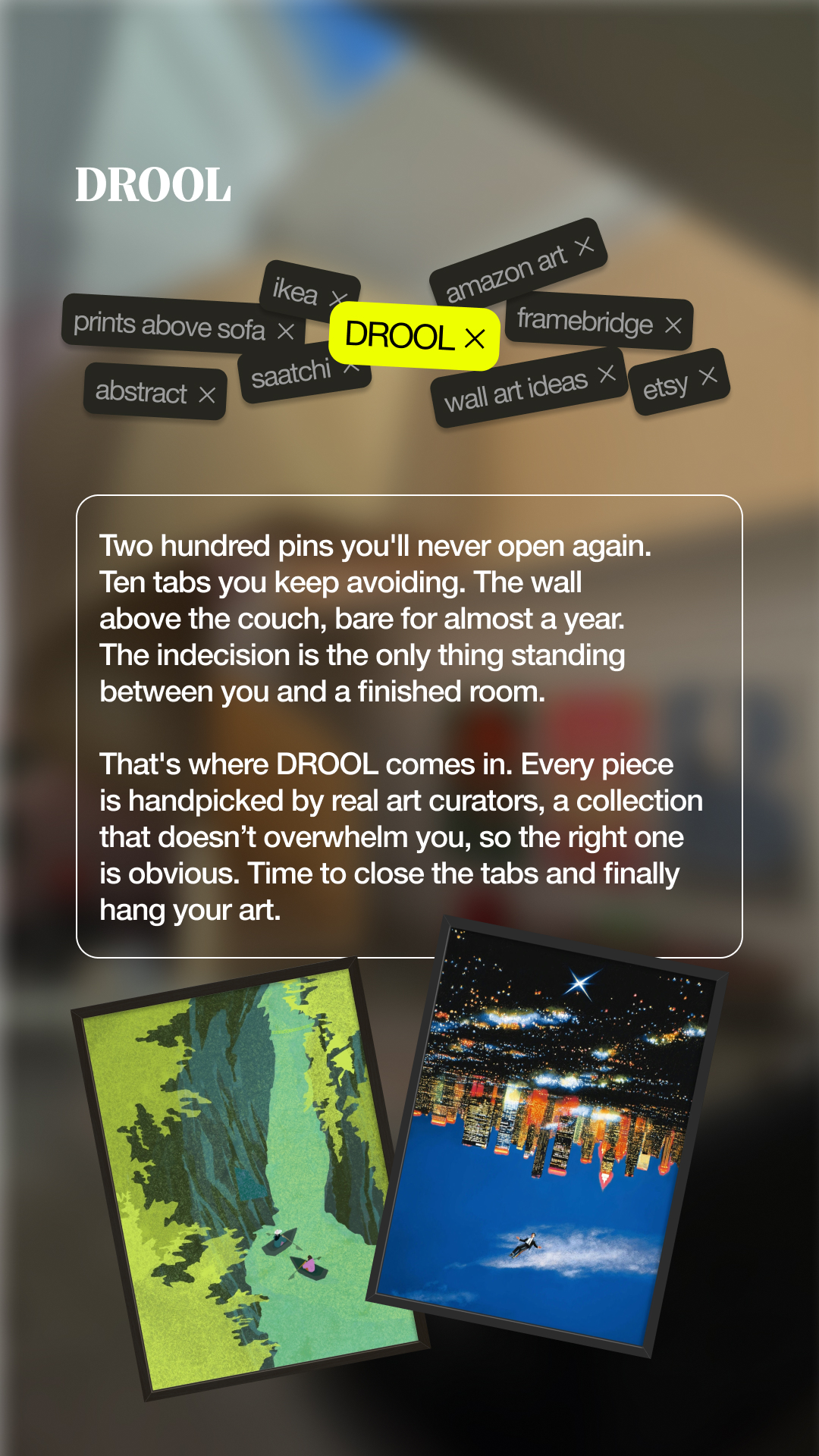 DROOL Facebook ad