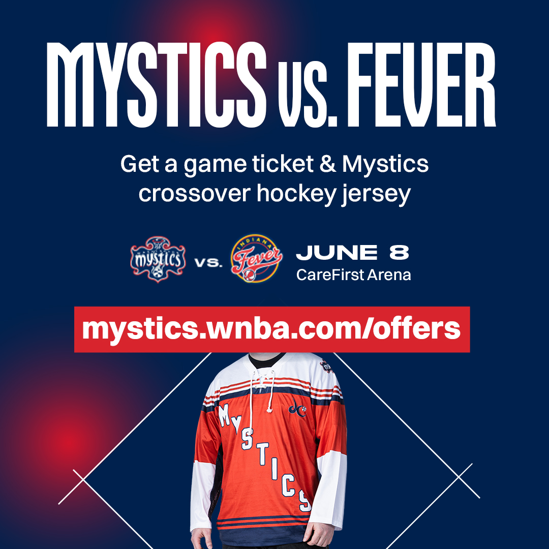 Washington Mystics Facebook ad: Get Your Tickets Today!