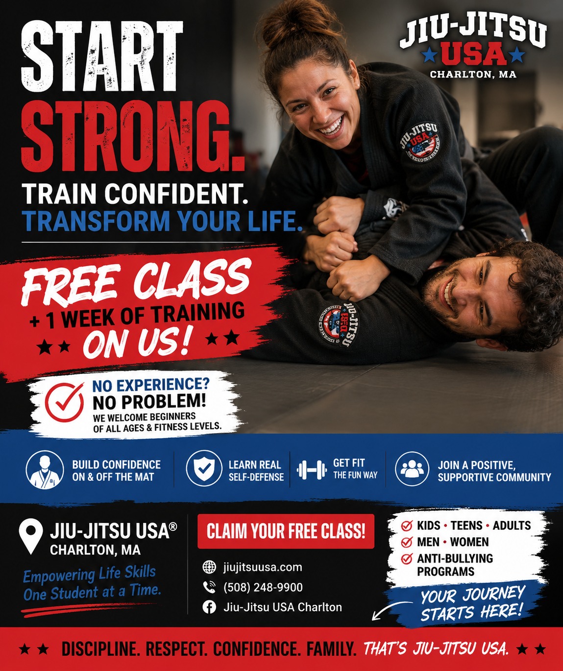 Jiu-Jitsu USA  Brazilian Jiu-Jitsu and Fitness Center Facebook ad