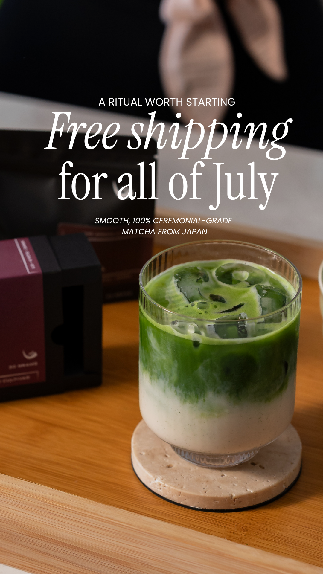 Made In Matcha Co Facebook ad from Jul 12, 2026
