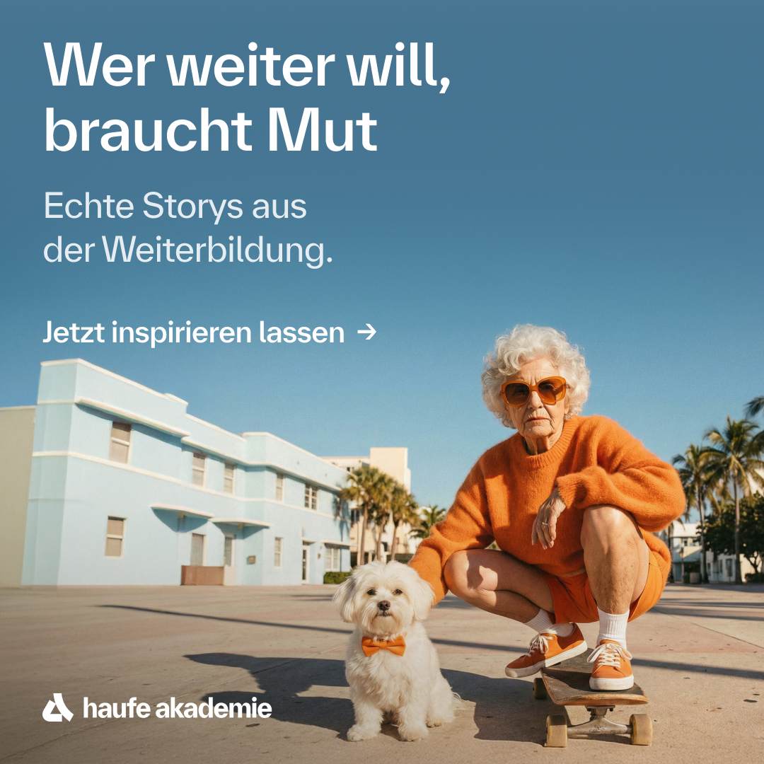 Haufe Akademie Facebook ad