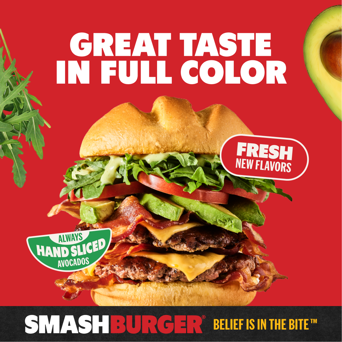 Smashburger Facebook ad from May 8, 2026