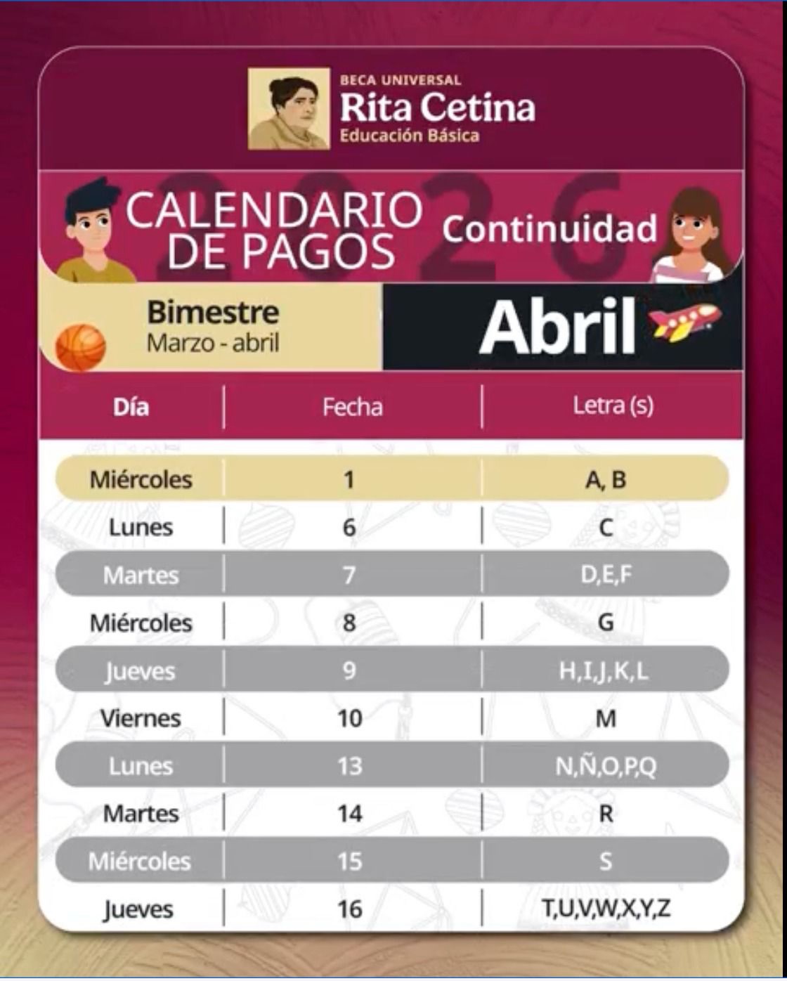 Mayra Chávez Jiménez Facebook ad: En Chihuahua, las Becas Rita Cetina, Benito Juárez…