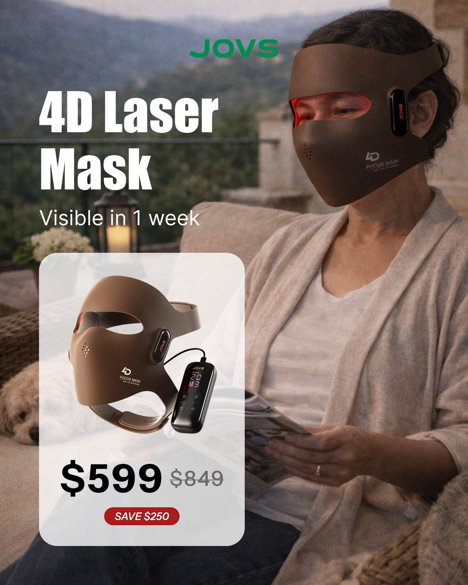 JOVS Facebook ad