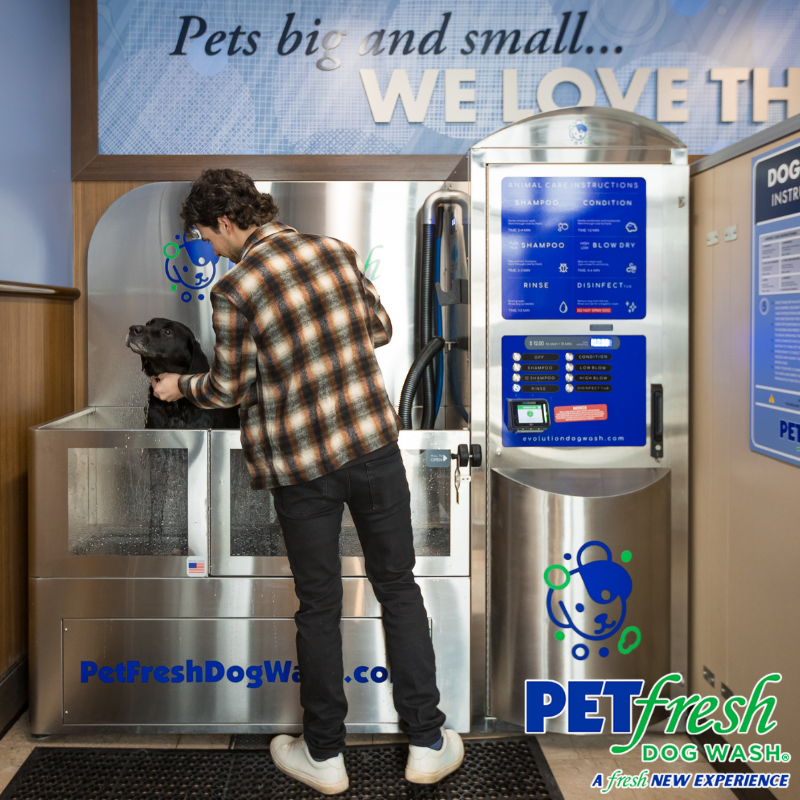 Pet Fresh Dog Wash Facebook ad: Visit Today