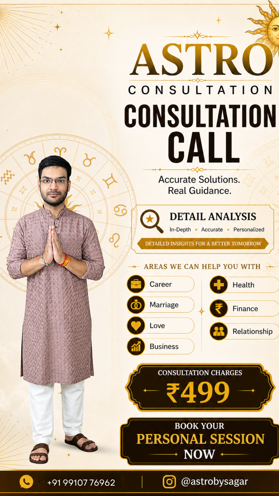 astrobysagar Facebook ad from May 28, 2026