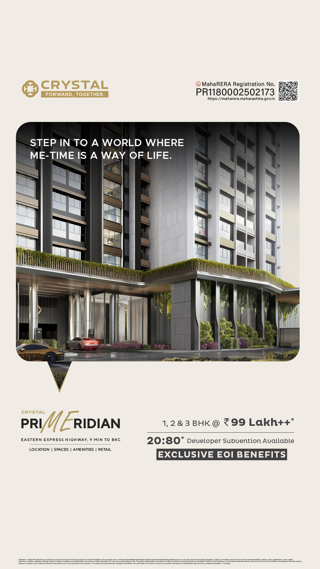 Crystal Primeridian Facebook ad from Mar 2, 2026