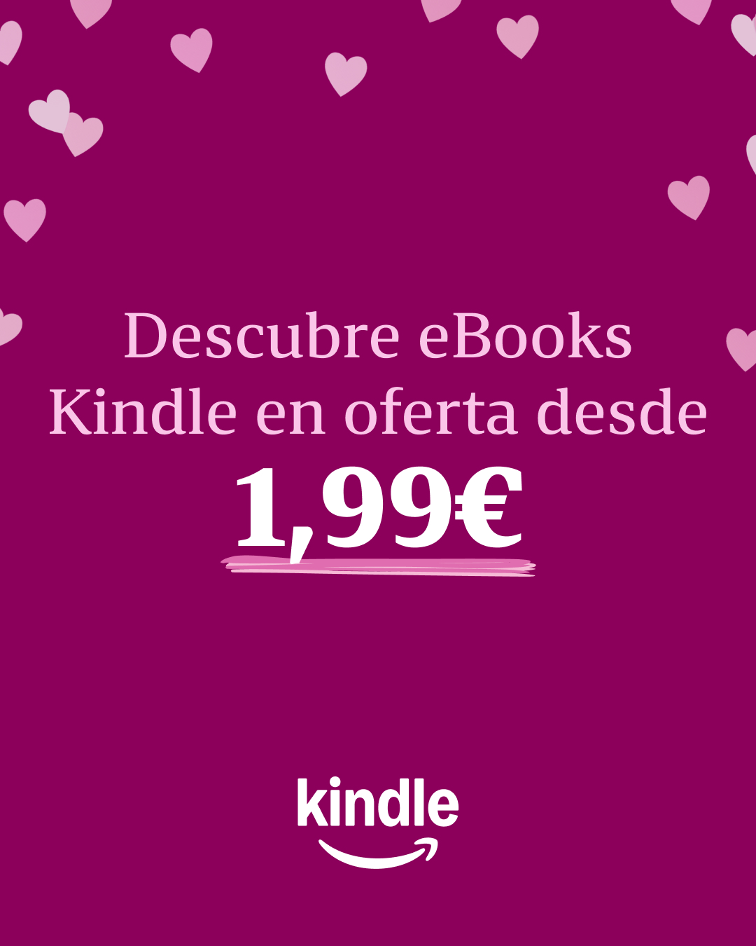 Amazon Kindle Facebook ad