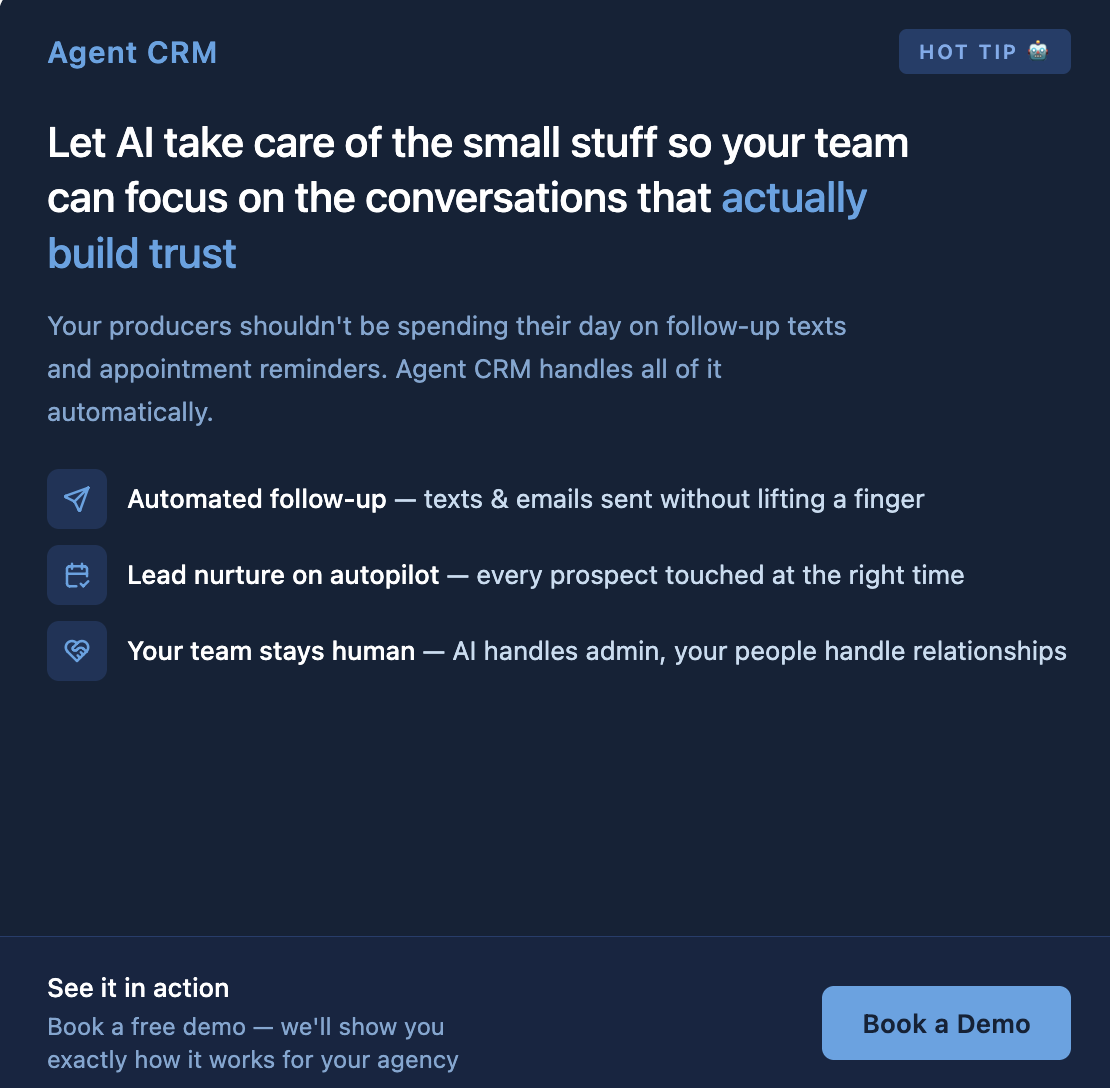 Agent CRM: AI-Powered Sales+Marketing Software Facebook ad