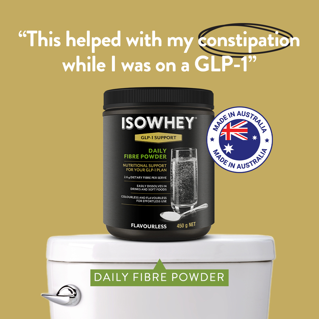 IsoWhey Facebook ad: IsoWhey GLP-1 Support