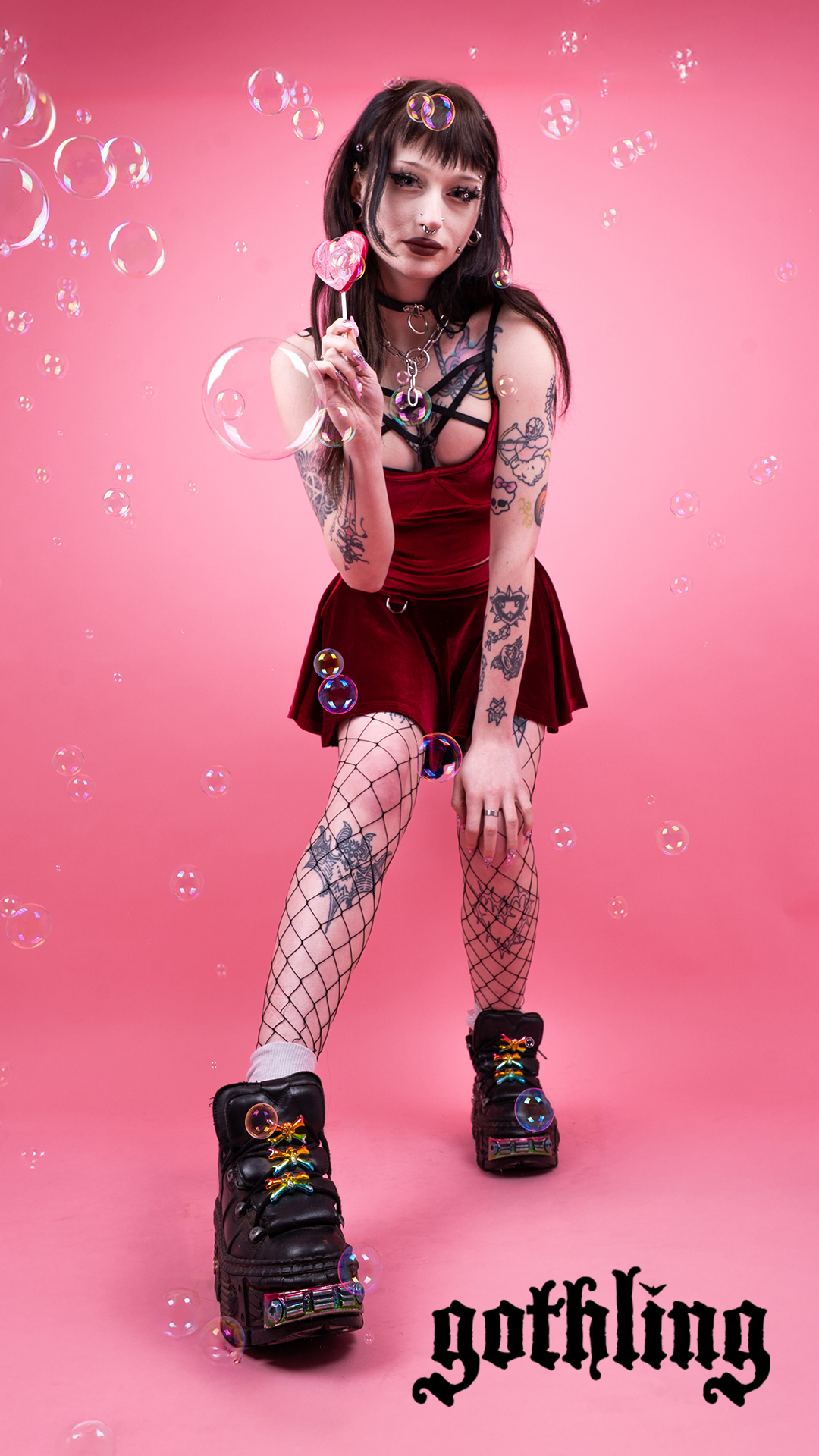 DMG SCY Facebook ad: Soft Goth Energy
