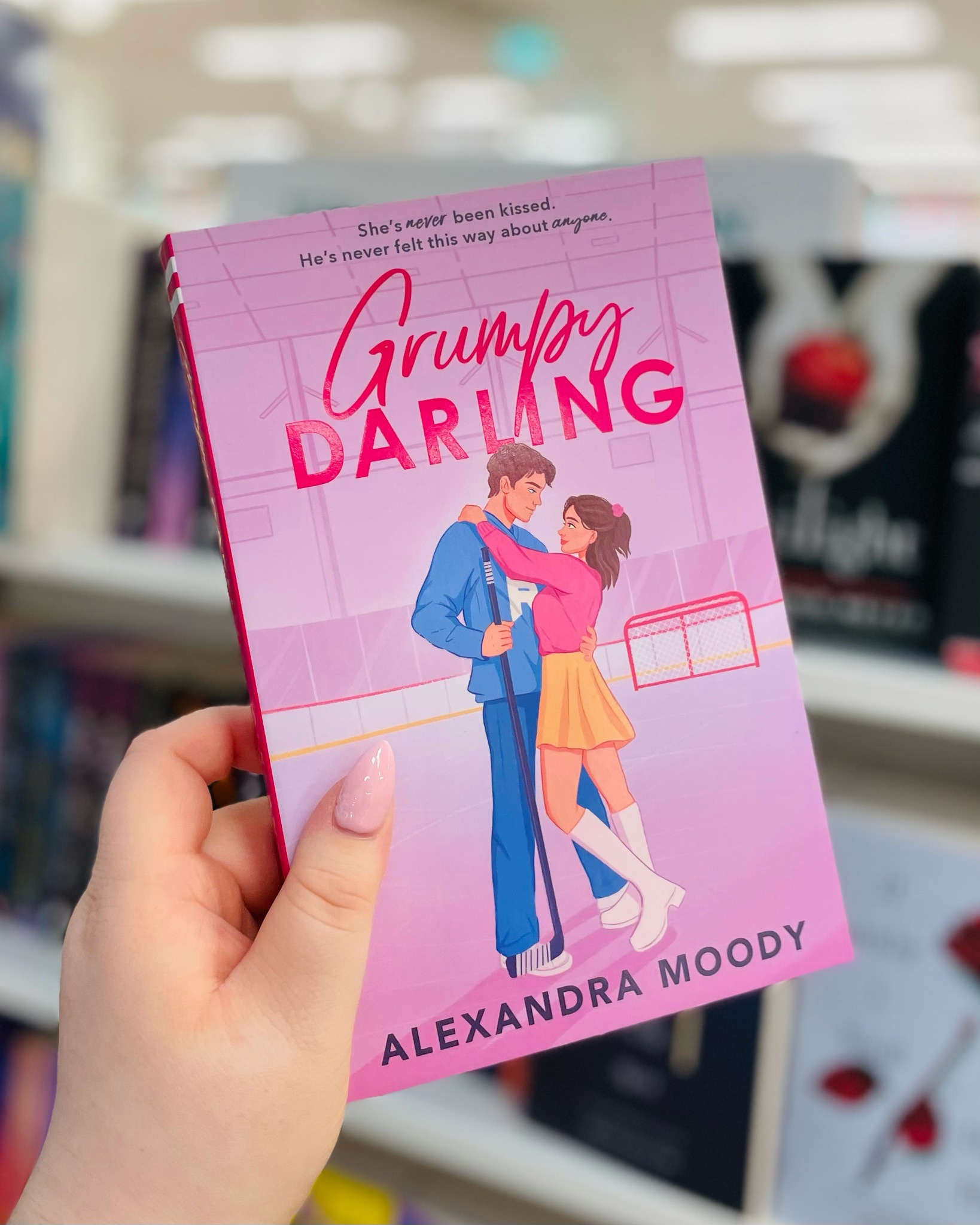 Akateeminen Kirjakauppa Facebook ad: Can’t get enough of hockey-romances?