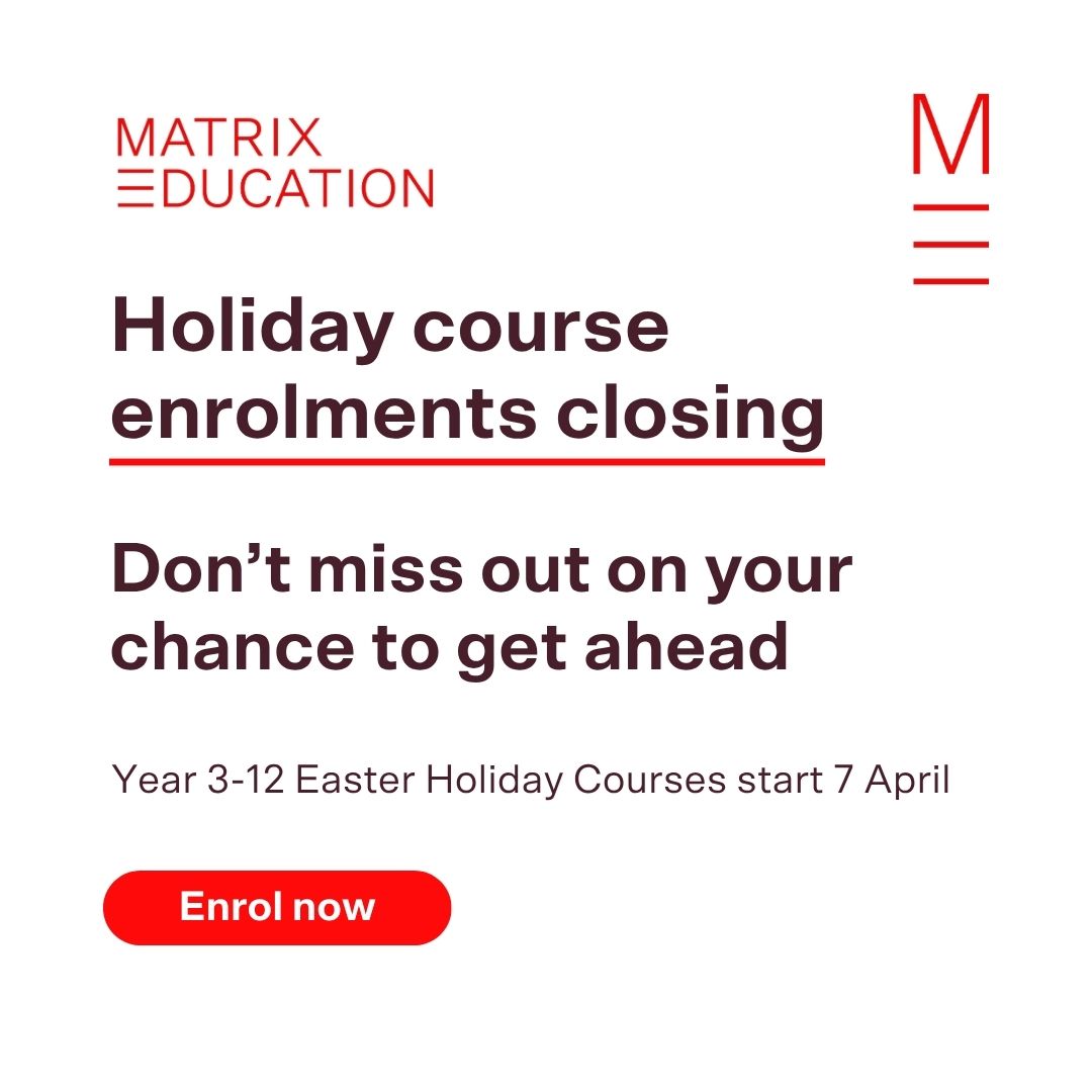 Matrix Education Facebook ad