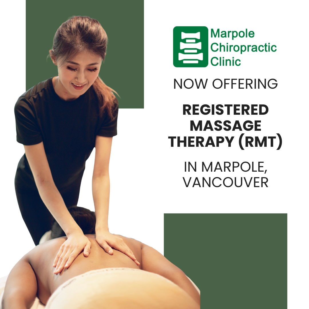 Marpole Chiropractic, RMT & Acupuncture Clinic Facebook ad: RMT in Marpole - ICBC Accepted