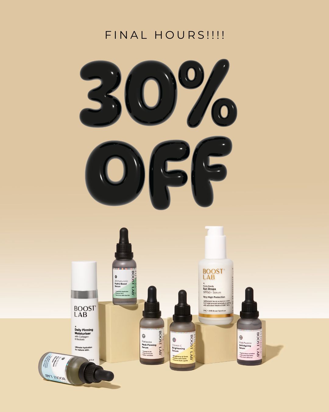 BOOST LAB Co. Facebook ad