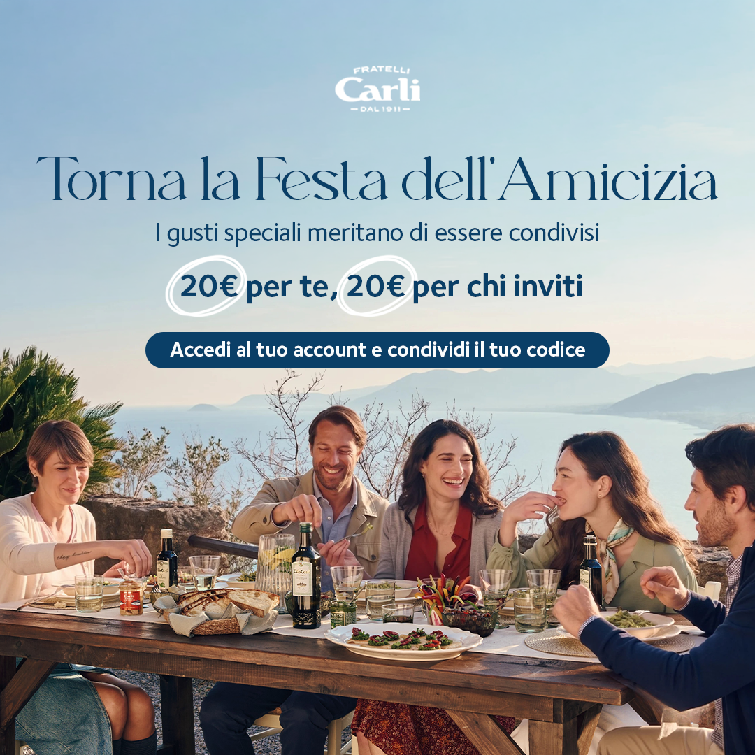 Fratelli Carli Facebook ad: Condividi il gusto