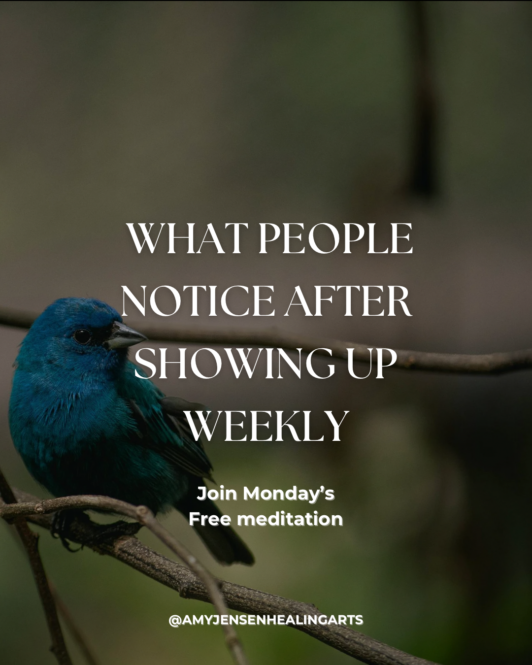 Amy Jensen Healing Arts Facebook ad: Calmer. Clearer. Every Week. This Is What a Reset Feels…