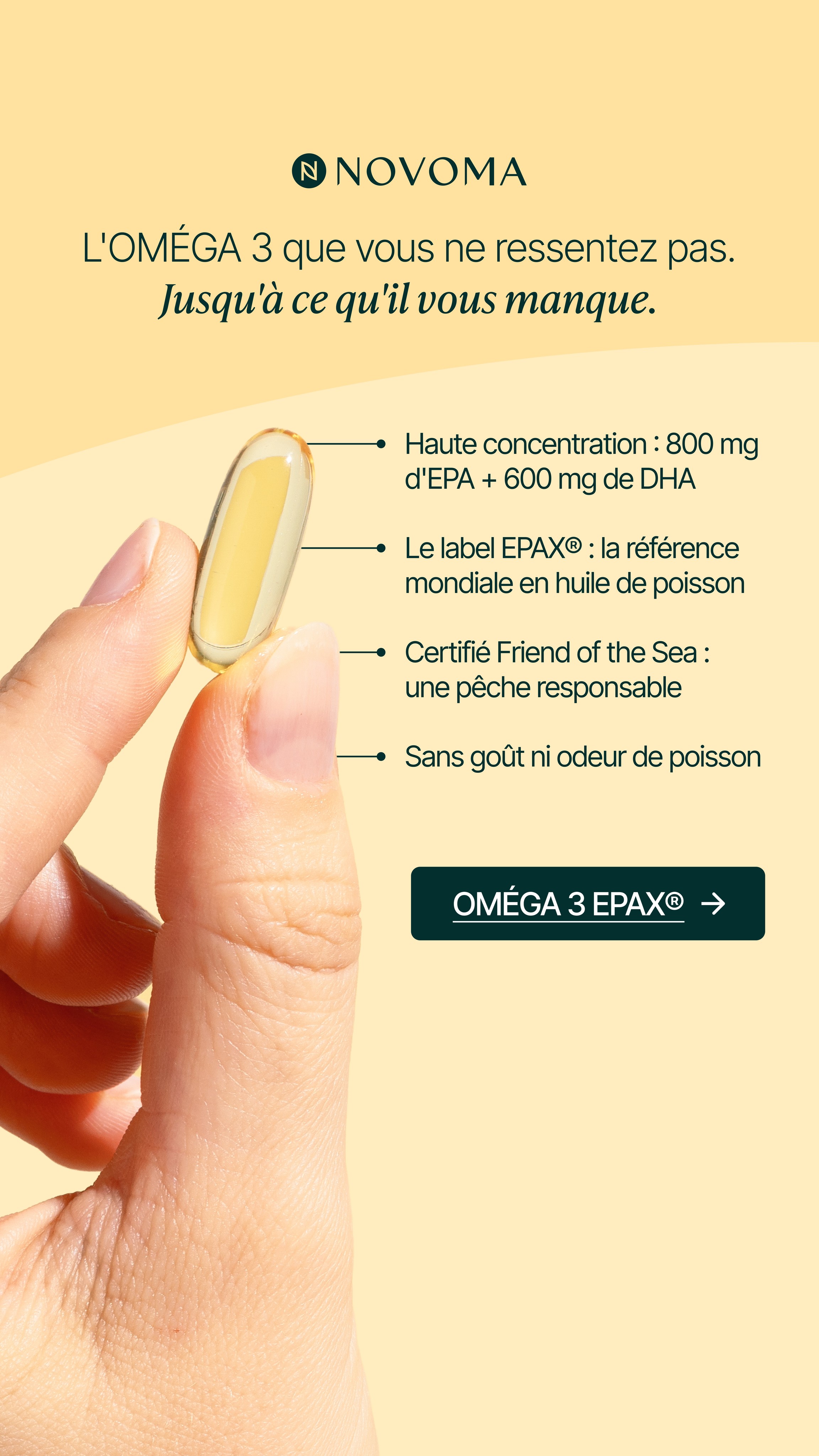 Novoma Facebook ad from Aug 4, 2026