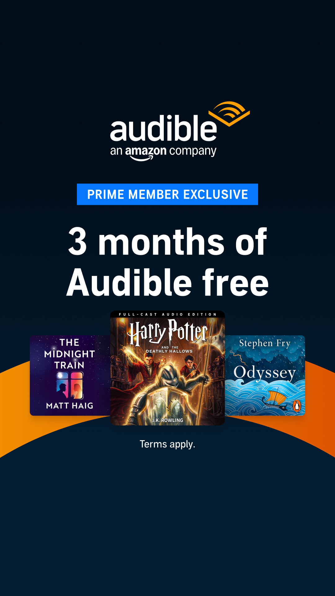 Audible Facebook ad