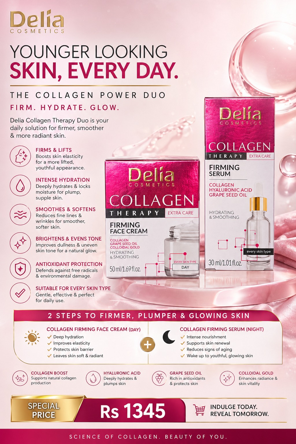 DELIA Mauritius Facebook ad