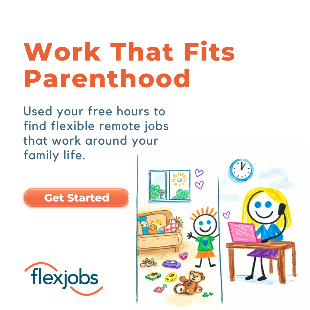 FlexJobs Facebook ad