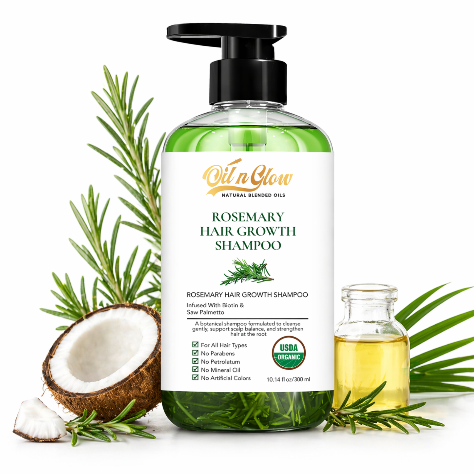 OilnGlow Facebook ad from May 27, 2026