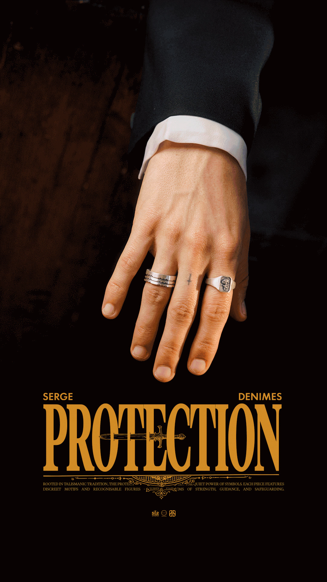 Serge DeNimes Facebook ad: NEW: Protection Collection