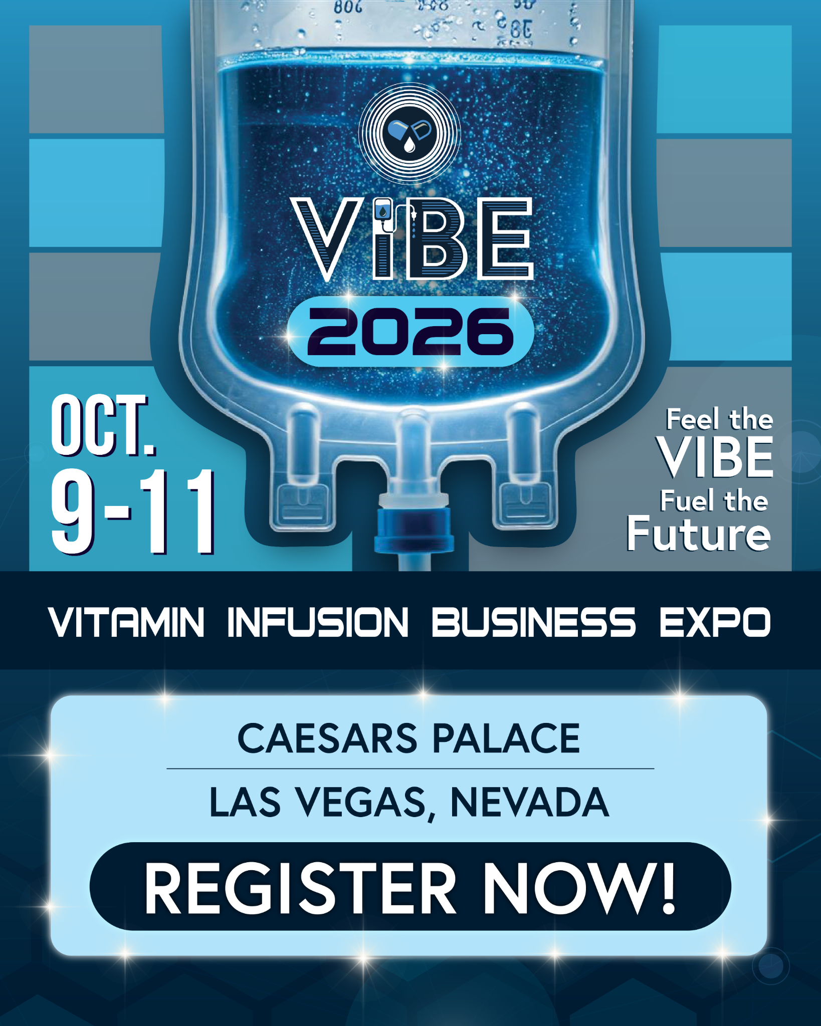 VIBE Conference 2026 Facebook ad: The Premier IV Therapy Business Expo
